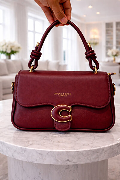 mothers dream Elegant Leather Handbag for Women – Stylish Top Handle Shoulder...