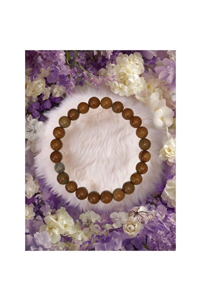 BEST PARTİ Best Original Wood Jasper Stone Bracelet