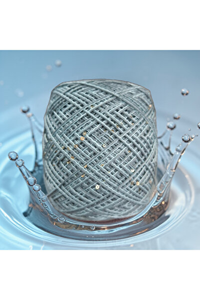 Kırlangıç Cotton Cotton & Sequin Mix Design Hand Knitting Yarn 140 Gr