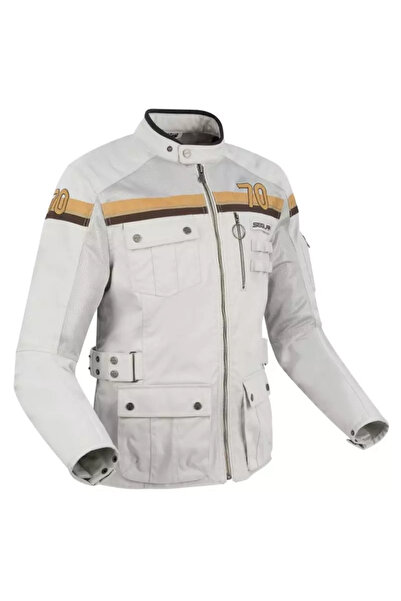 SEGURA Mojo White Motorcycle Jacket
