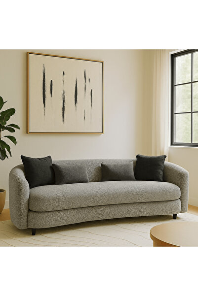 Roots Furniture أريكة جيمي جراي بوكليه (232 سم)