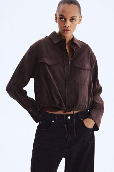 H&M Drawstring shirt