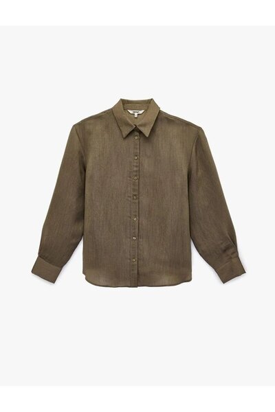 Koton Kadın Gömlek 6SAK60116PW