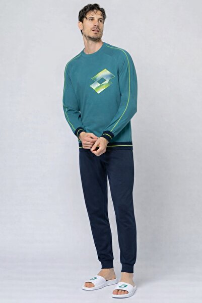 Lotto Pijama barbati LP1223, set 2 piese, bumbac