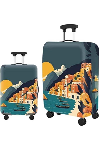 Maanys Luggage Cover Protector, Spandex Suitcase Cover | Washable, Anti-Scrat...
