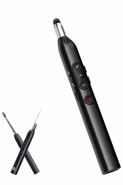 plentiful Kablosuz Sunum Kumandası SS232 Kırmızı Lazer Sınıf ve Ofis için Çok...