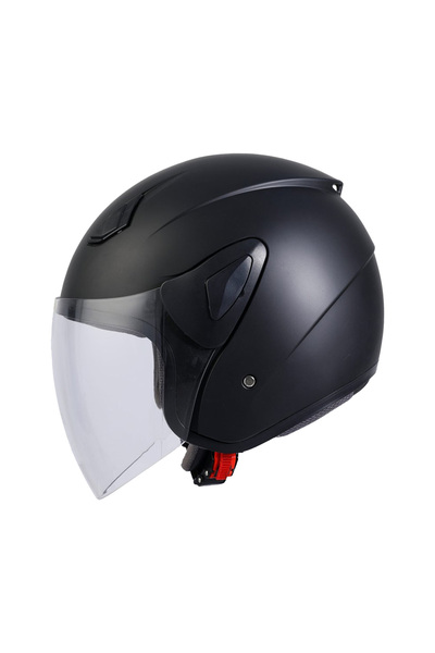 Sway SW 733 Yarım Kask Mat Siyah