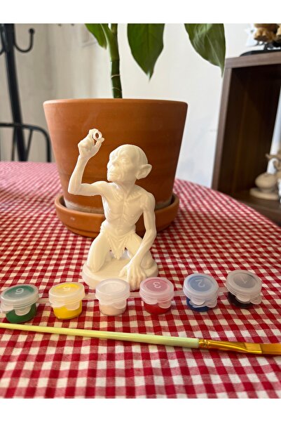 Home "Kıymetlim" Temalı 3D Boyanabilir Figür Seti - Özel Tasarım Hobi Kiti