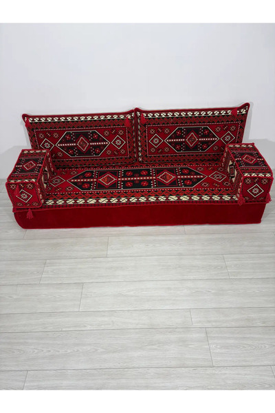 BAKIRÖZÜ HOME Şark Köşesi Takımı (20 CM MİNDER KALINLIĞI) Sedir Modeli 5 Parça