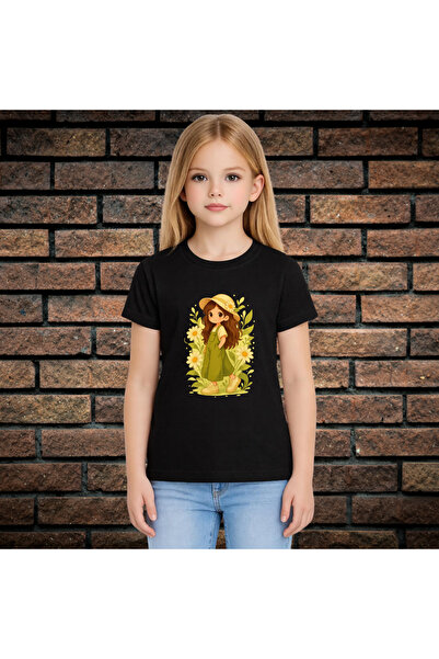 CXO Craft Παιδικό μπλουζάκι με στάμπα, Πριγκίπισσα, Βαμβακερό