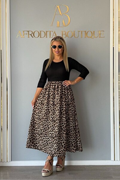 Afrodita Boutique Adriana leopard dress