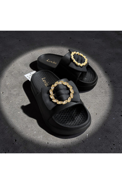 Lovita نعال نسائية ذات نعل سميك وخفيف الوزن من مادة إيفا للاستخدام اليومي على...