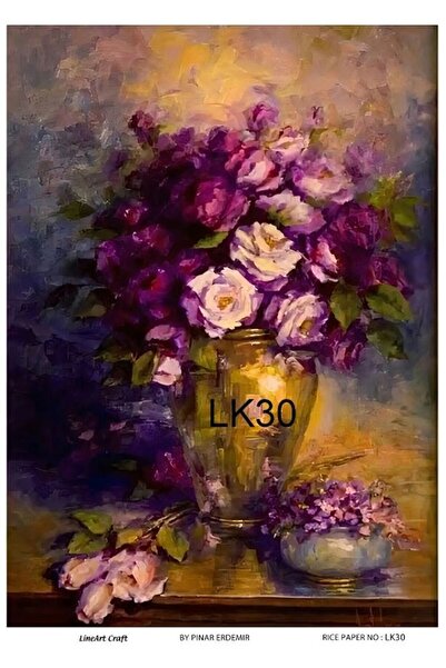 LİNEART PİRİNÇ DEKOPAJ LK30