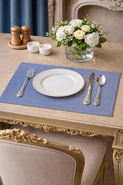 QUBA DECO Decorative Island American Service Plate, Stylish Presentation Plat...