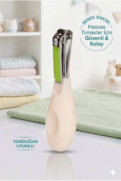VaVbaby Yenidoğan Uyumlu Ergonomik Bebek Tırnak Makası - Güvenli ve Kolay Kesim