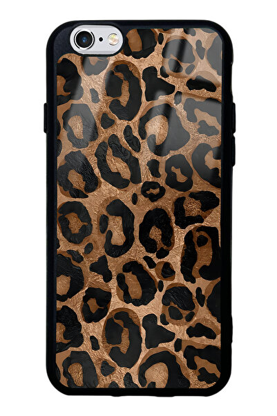 Spoyi iPhone 6s Leopar Tasarımlı Glossy Telefon Kılıfı