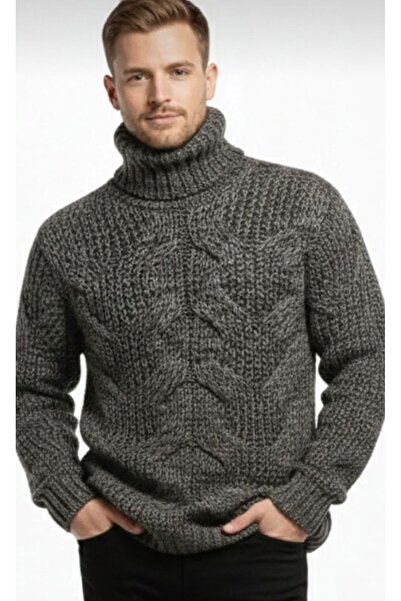 NO BRAND Thick Turtleneck Sweater