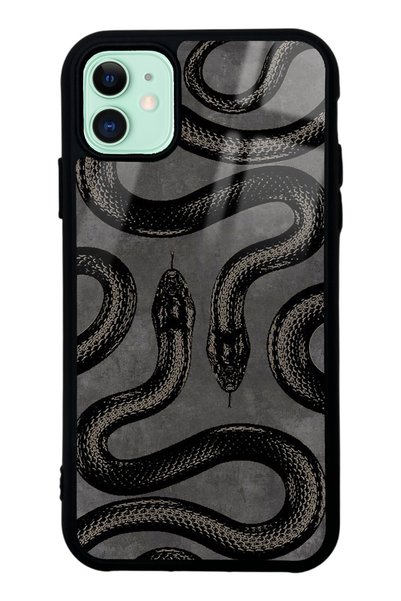 Spoyi iPhone 11 Snake Design Glossy Phone Case