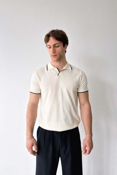 Flaw Wear تي شيرت تريكو بياقة بولو
