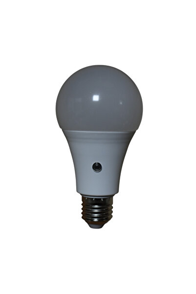 MAD ECO LEDURI Bec LED E27 12W cu senzor de lumină, Pornire/Oprire automată, ...