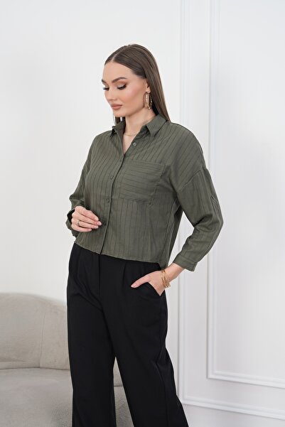 Chago Women's Long Back Pocket Shirt Chg26048