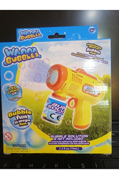 WANna bubbles baloncuk tabancası