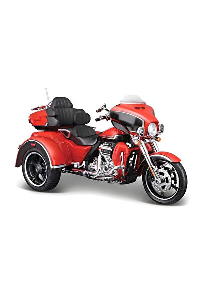 Harley Davidson 2021 Cvo Tri Glide Orange Model Motors 1:12