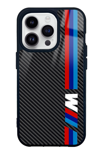 Spoyi iPhone 14 Pro Carbon m Design Glossy Phone Case