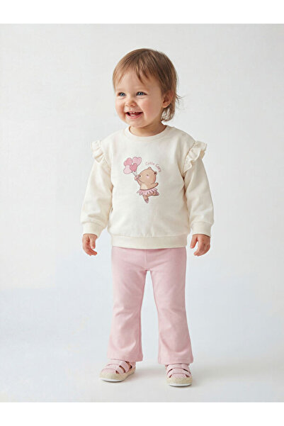 LC Waikiki Quality Pieces from Çelebi Store Printed Baby Girl Sweatshirt and ...