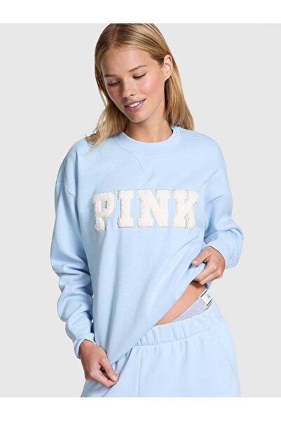PİNK Ivy Oversize Bisiklet Yaka Sweatshirt