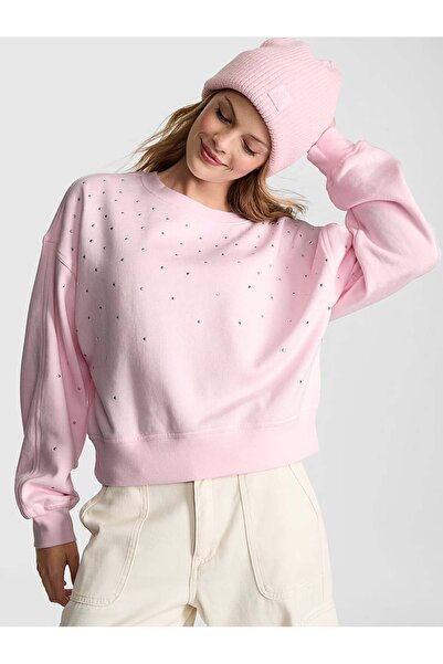 PİNK Ivy Bisiklet Yaka Sweatshirt