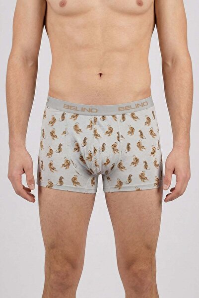 BELİNOPLUS Desenli Erkek Boxer- Tiger Power
