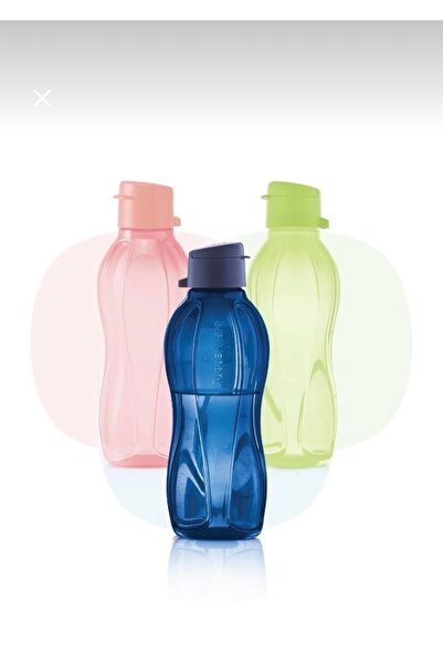 Tupperware Eco Bottle 500 3 Pcs the Colors in the Picture