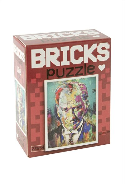 FREEDOM STOREE 10*15 Ataturk Puzzle 100 Pieces