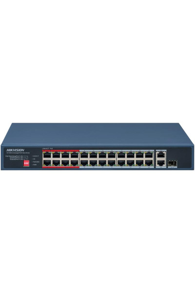 Hikvision Switch DS-3E0326P-E/M(C), 24 Porturi, PoE