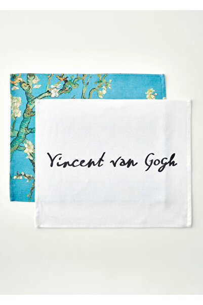 Bella Maison Набір із 2 бавовняних серветок для сушіння "Квітка мигдалю" Van ...