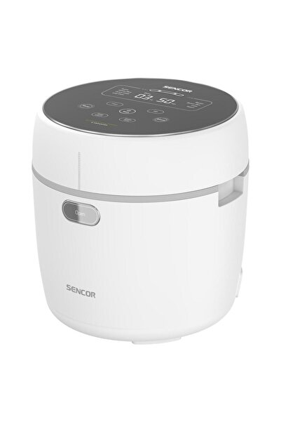 Sencor Aparat de gatit orez SRM0670WH, 0.6 l, 350 W, 8 functii (Alb)