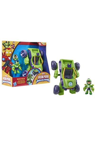 Marvel Комплект за игра 2 в 1 Железният човек и неговите невероятни приятели ...