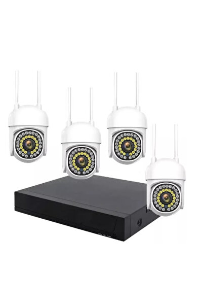 Tai Kit sistem de supraveghere video WIFI cu 4 camere