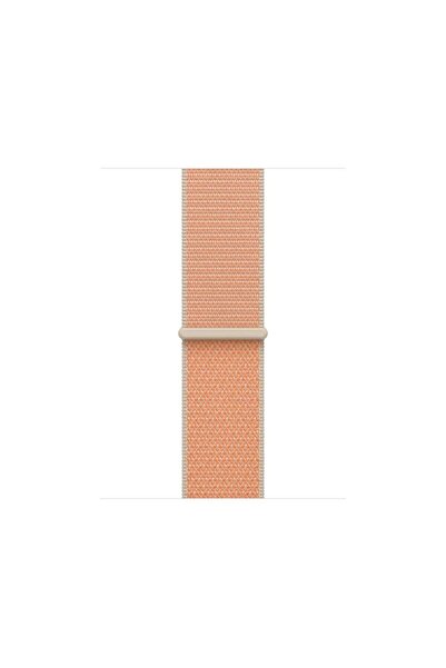 Apple Curea Smartwath MHYR4ZM/A pentru Watch 42mm, Sport Loop (Portocaliu des...
