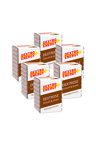 DEXTRO ENERGY Glukoz Tablet Kakao (6 Paket)