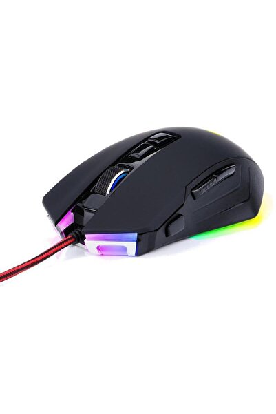 REDRAGON Mouse Gaming Dagger 2, USB, 10000 DPI, iluminare RGB (Negru)