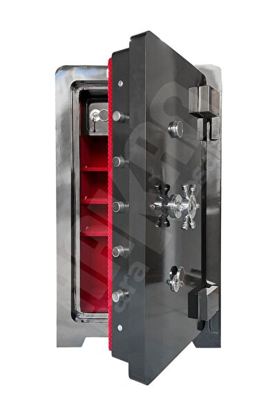 HAKAN KASA Lotus Serisi Özel Dolgulu & Yangına Dayanıklı LTS-120 - Siyah