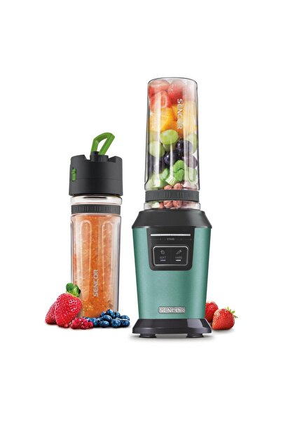 Sencor Blender de masa Smoothie Maker SBL7171GR, 800 W, 2 programe, Sticla Sp...