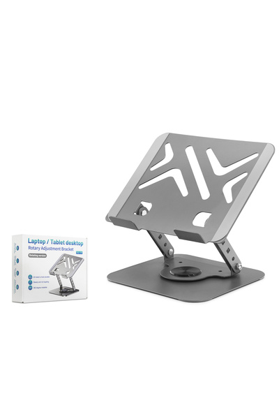 Nemere حامل كمبيوتر محمول وجهاز لوحي قابل للدوران 360 درجة من الفولاذ الكربون...