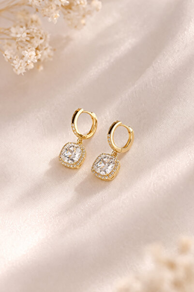 Inovius Κομψά Σκουλαρίκια, Επιχρυσωμένος Χαλκός - LMG4070