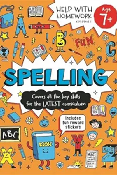 autumn publishing مساعدة في الواجبات المنزلية: تهجئة الكلمات للأعمار 7 سنوات ...