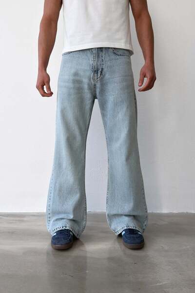 Flaw Wear Washable Laser Print Spanish Style Jeans
