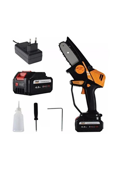 iHunt Πλήρες Σετ Μίνι Ηλεκτρικό Πριόνι, Ισχυρό Αλυσοπρίονο, 400 W, 21 V, 7000...