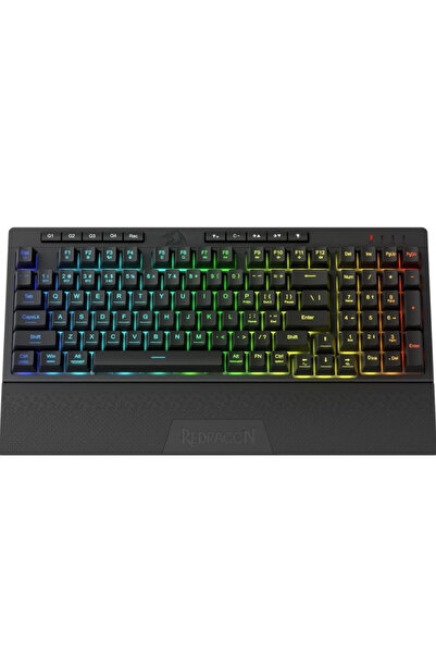 REDRAGON Πληκτρολόγιο gaming Shiva Pro, Ασύρματο 2.4Ghz, Bluetooth, Ενσύρματο...